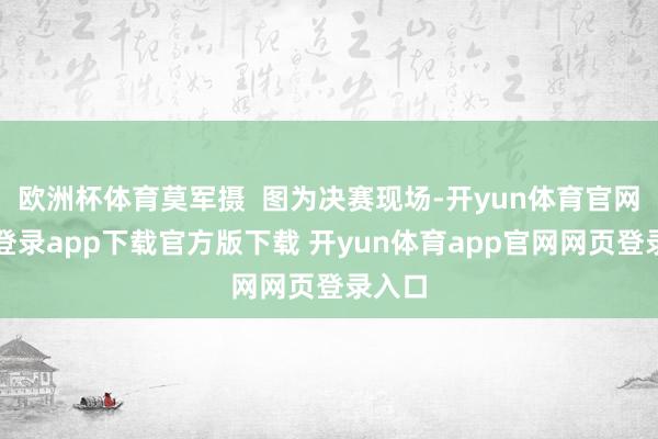 欧洲杯体育莫军摄  图为决赛现场-开yun体育官网入口登录app下载官方版下载 开yun体育app官网网页登录入口