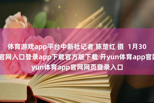体育游戏app平台中新社记者 陈楚红 摄 1月30日-开yun体育官网入口登录app下载官方版下载 开yun体育app官网网页登录入口