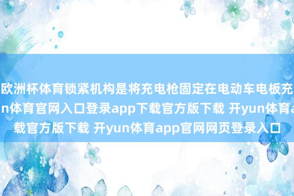 欧洲杯体育锁紧机构是将充电枪固定在电动车电板充电接口上安装-开yun体育官网入口登录app下载官方版下载 开yun体育app官网网页登录入口