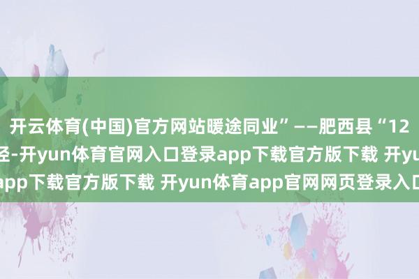 开云体育(中国)官方网站暖途同业”——肥西县“12.17蓝骑士节”主题行径-开yun体育官网入口登录app下载官方版下载 开yun体育app官网网页登录入口